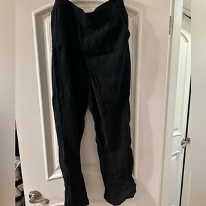 Madewell Black Dress Pants with Wide Legs